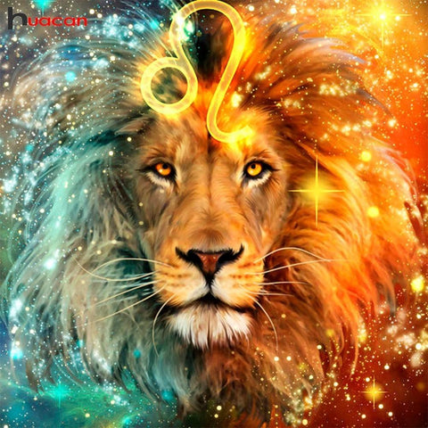 Image of 5D Diamond Painting Lion