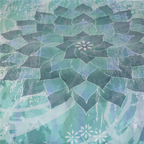 Image of Original Floral Lotus Tapestry