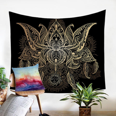 Image of Lotus FlowerTapestry