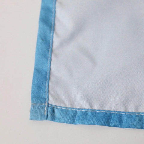 Image of World Map Blue Tapestry