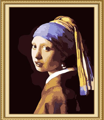 Image of Various Figure Painting Pictures Painting By Numbers Kit