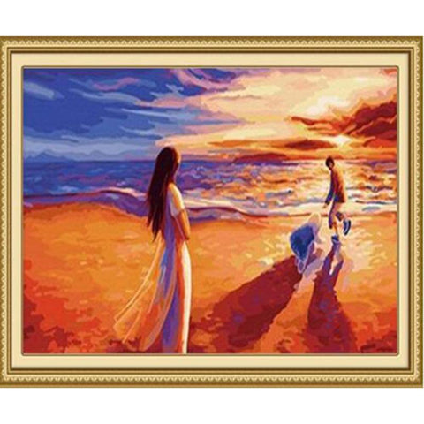 Image of Various Figure Painting Pictures Painting By Numbers Kit