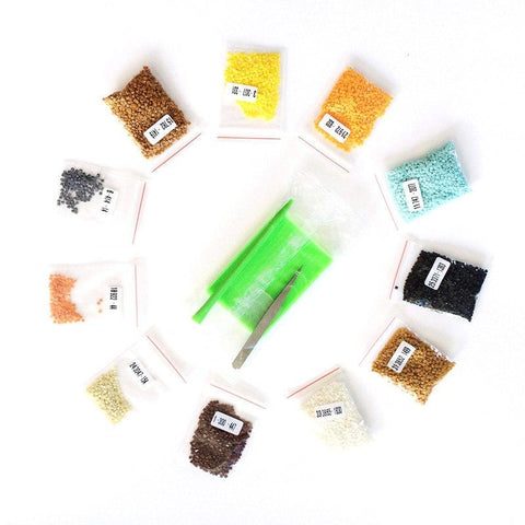 Image of HUACAN 5D Red Wine Pattern Diamond Embroidery DIY Diamond Painting Cross Stitch Full Square Picture of Rhinestones Kitchen Decor