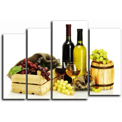 Image of HUACAN 5D Red Wine Pattern Diamond Embroidery DIY Diamond Painting Cross Stitch Full Square Picture of Rhinestones Kitchen Decor