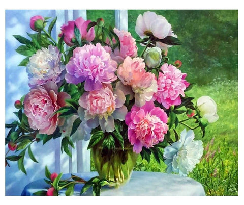 Image of 3D Floral Diamond Painting