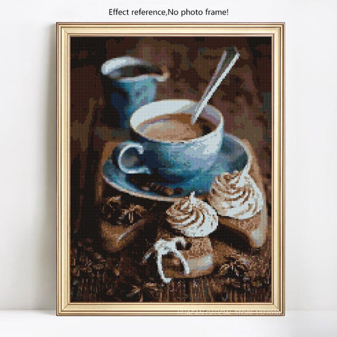 Image of Morning Coffee 5D Diamond Painting Kit