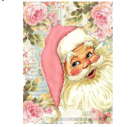 Image of Painting By Diamond Kit Full Square 3D Santa Claus