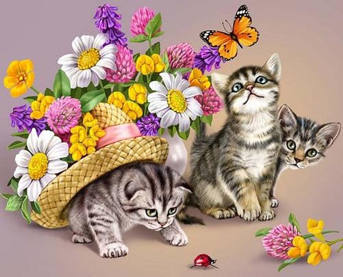 Image of Various Cute Animals Painting By Number Kits