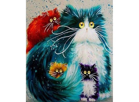 Image of Various Cute Animals Painting By Number Kits