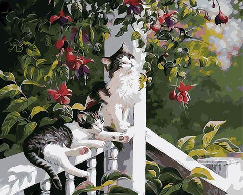 Image of Various Cute Animals Painting By Number Kits