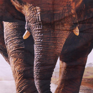 Beautiful 3D Elephant Tapestry