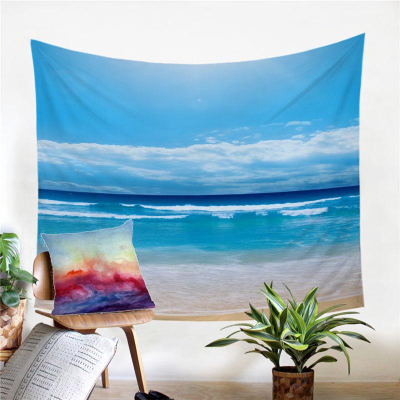 3D Beach Tapestry/Night Tapestry/Starfish Tapestry