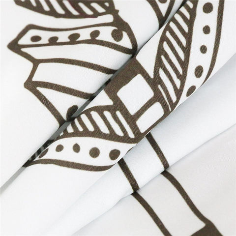 Image of Bull Head Skull Tapestry