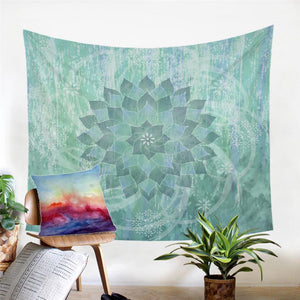 Original Floral Lotus Tapestry