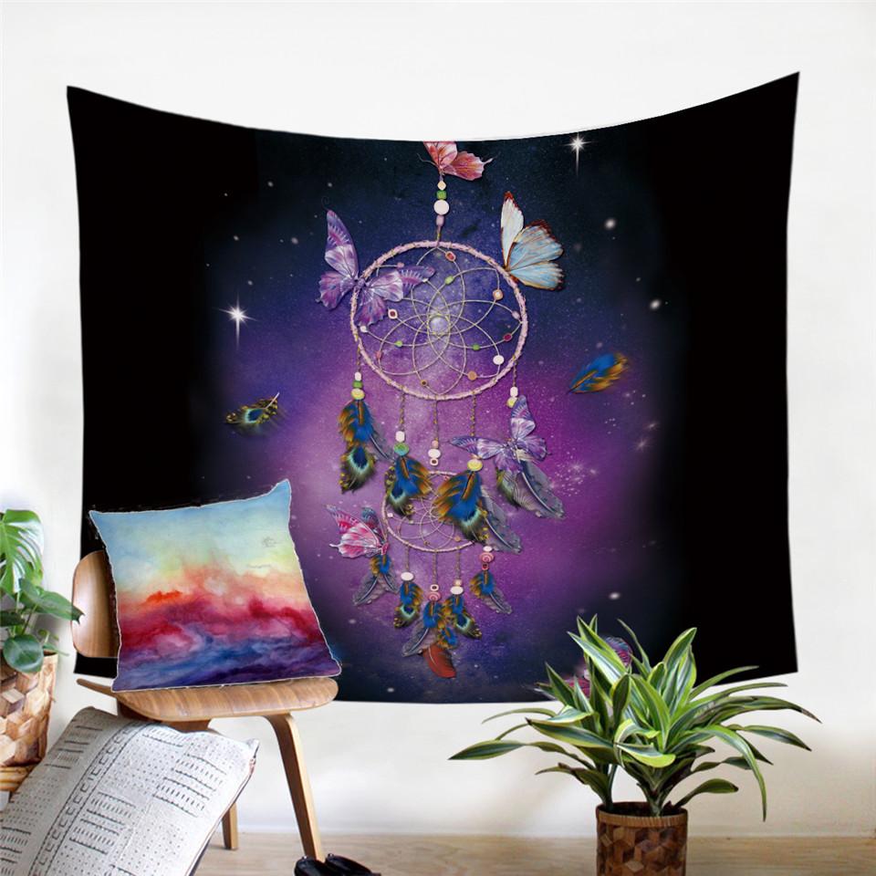 Dreamlike Butterfly Tapestry