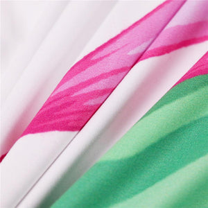 Flamingo Floral Tapestry