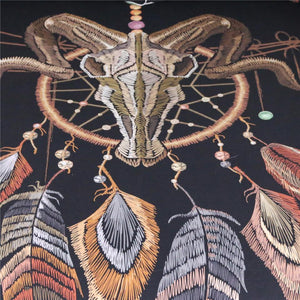 Indian Skull Tapestry