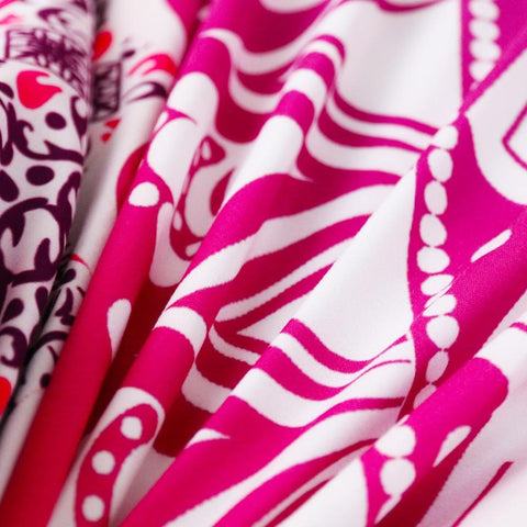 Image of Pink Mandala Flower Tapestry