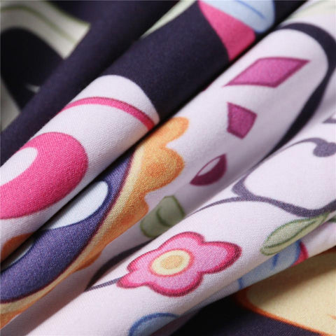 Image of Sugar Skull White and Black Tapestry