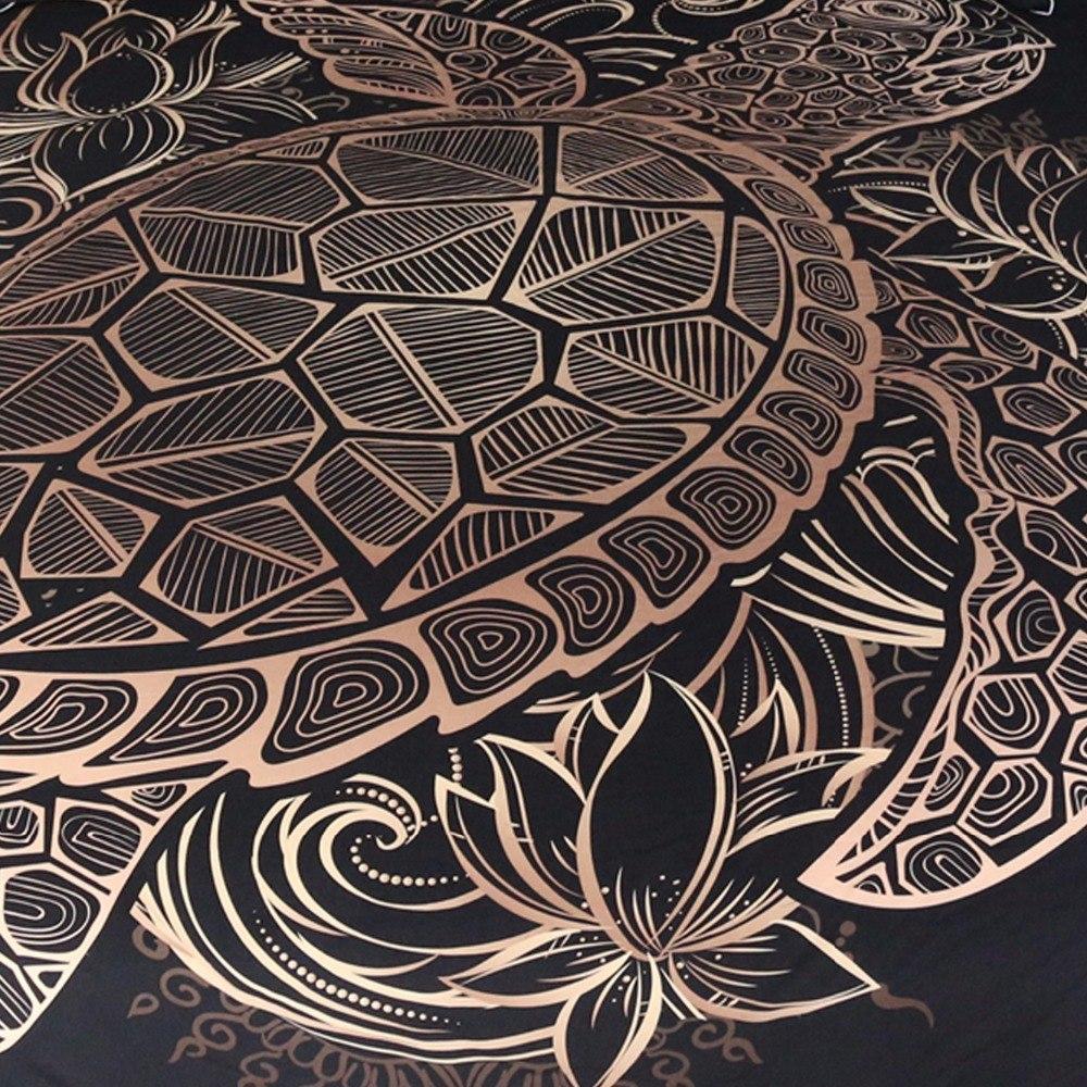 Golden Turtles Tapestry