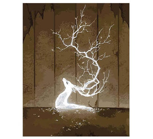 Fantasy Deer Painting By Numbers Kit
