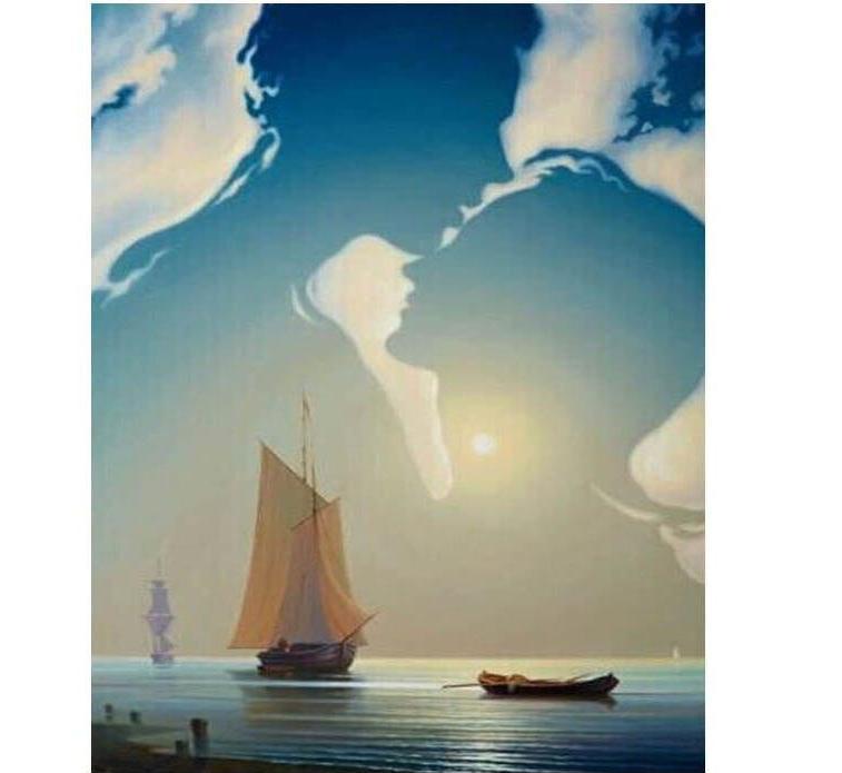 Romantic Sailing Painting By Numbers Kit