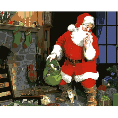 Image of Various Christmas Scenes Painting By Number Kits