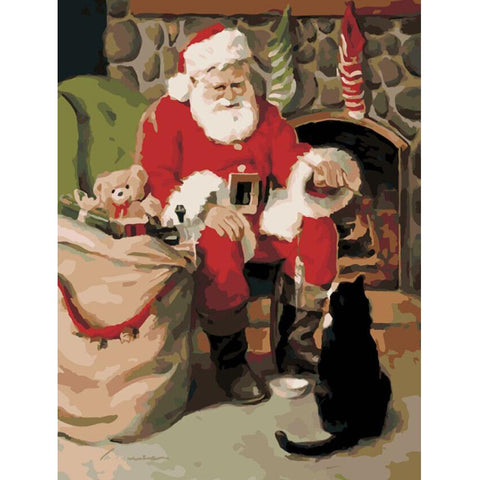 Image of Various Christmas Scenes Painting By Number Kits