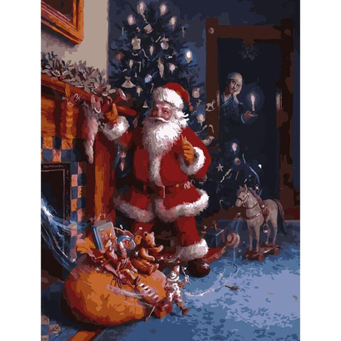 Image of Various Christmas Scenes Painting By Number Kits