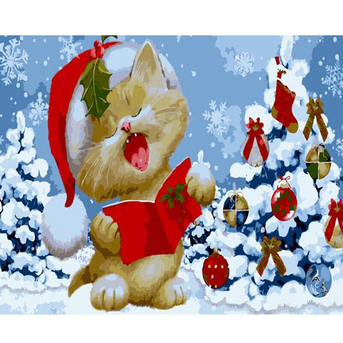 Image of Various Christmas Scenes Painting By Number Kits