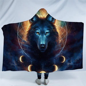 Dream Catcher by JoJoes Art Hooded Blanket