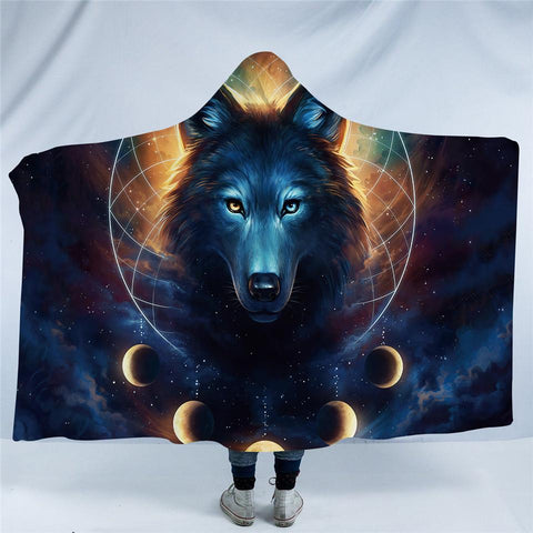 Image of Dream Catcher by JoJoes Art Hooded Blanket