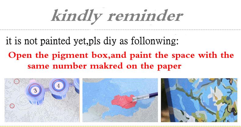 Romantic Couple Painting By Numbers Kit