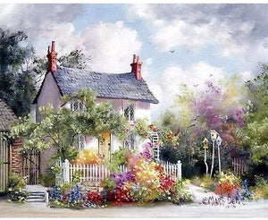 Country House Painting By Numbers Kit