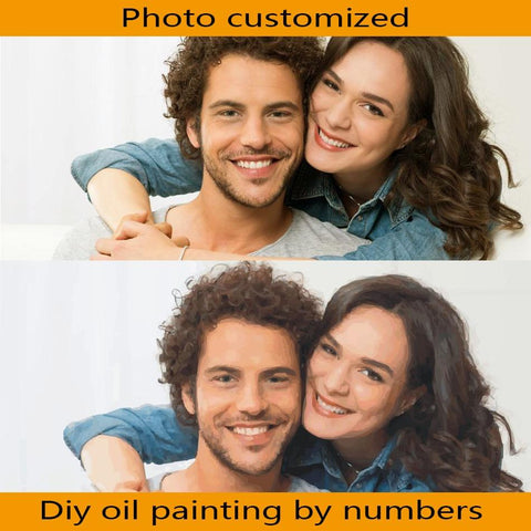 Image of Custom Painting By Numbers Kit