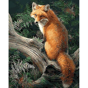 Painting By Numbers Kit Animal Fox DIY