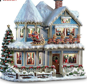 Painting By Diamond Kit Christmas House