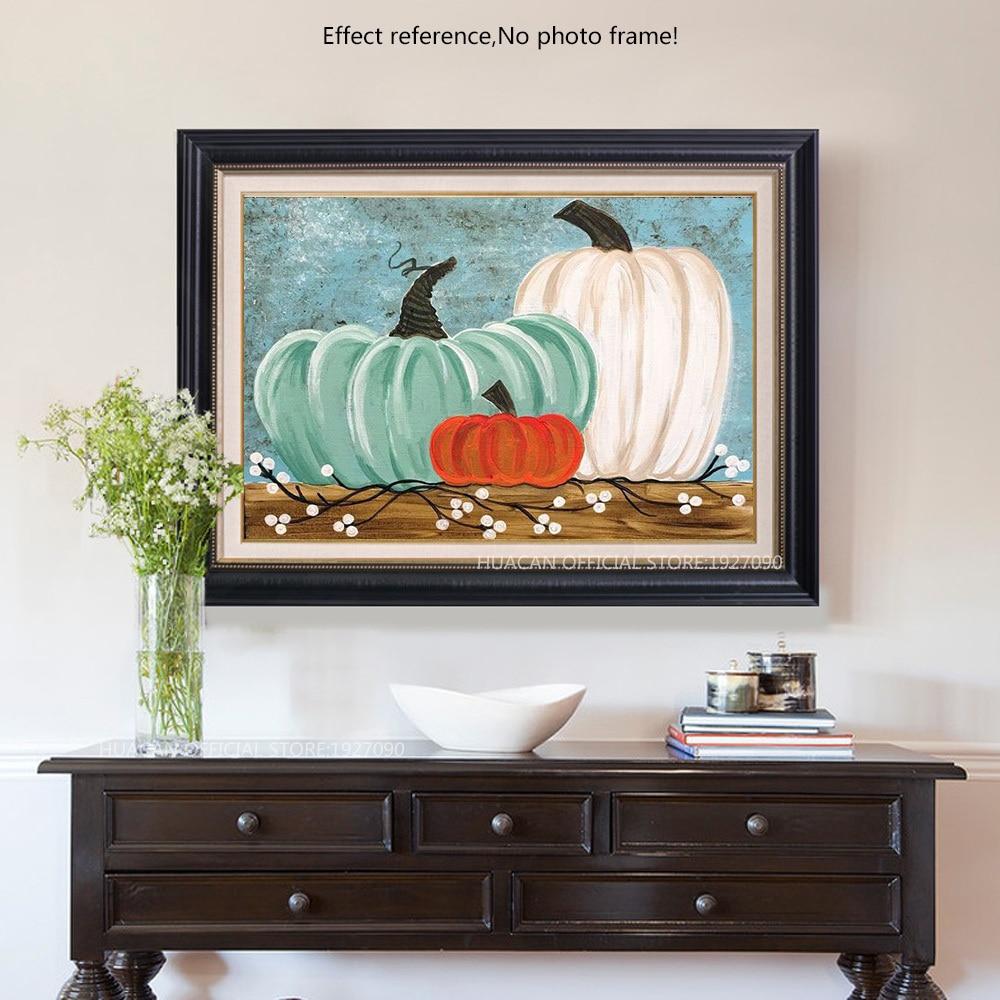 Painting By Diamond Kit Halloween Pumpkins