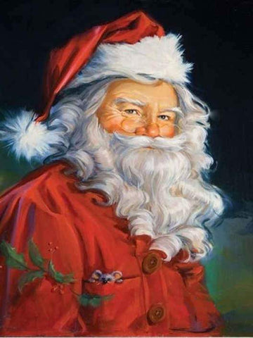 Image of Santa Claus At Work Diamond Painting Full Square Kit