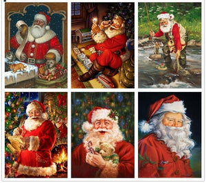 Santa Claus At Work Diamond Painting Full Square Kit