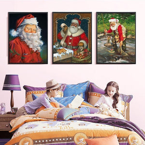 Santa Claus At Work Diamond Painting Full Square Kit