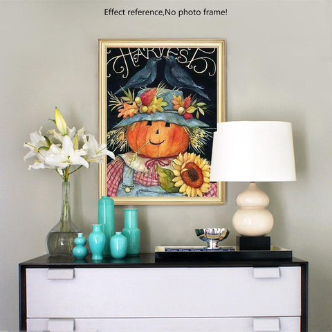 Image of Painting By Diamond Kit Halloween Dummy