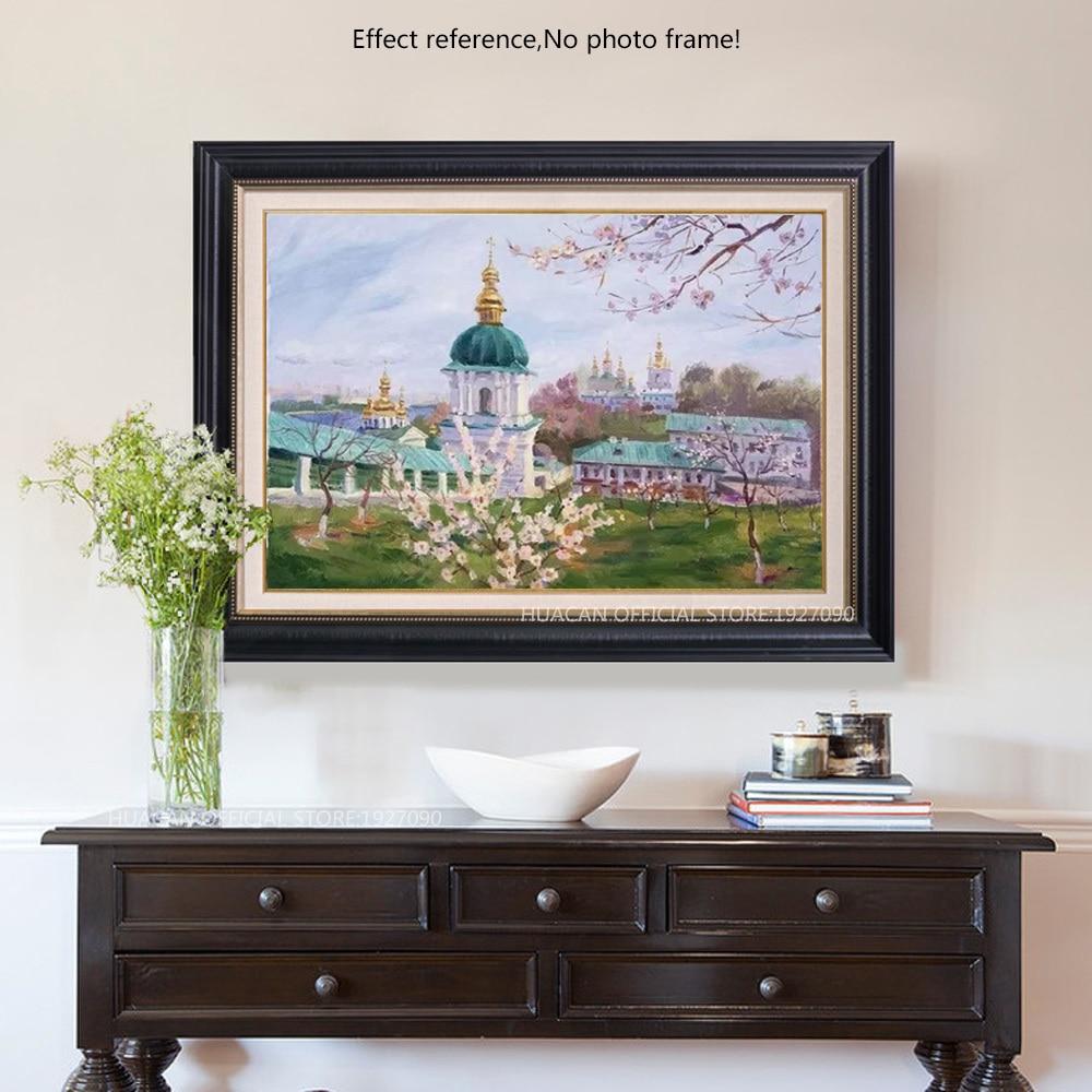 HUACAN Diamond Embroidery Landscape Home Decoration 5D DIY Diamond Painting Flowers Full Drill Square Picture Of Rhinestone