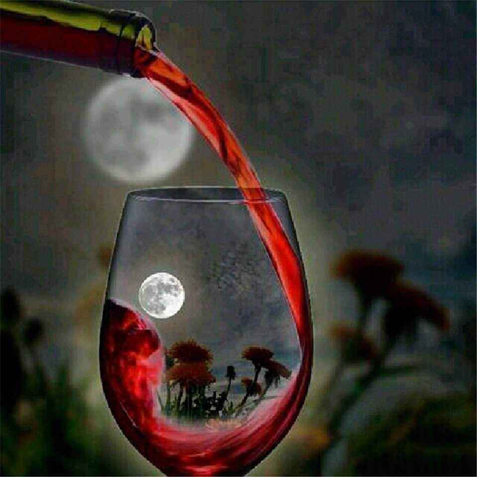 Wishing Bottle 3D Square Diamond Painting Kit