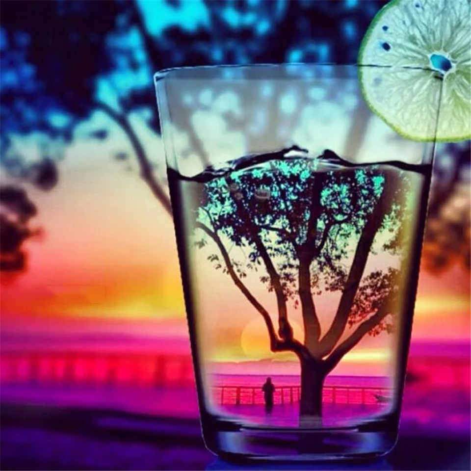 Wishing Bottle 3D Square Diamond Painting Kit