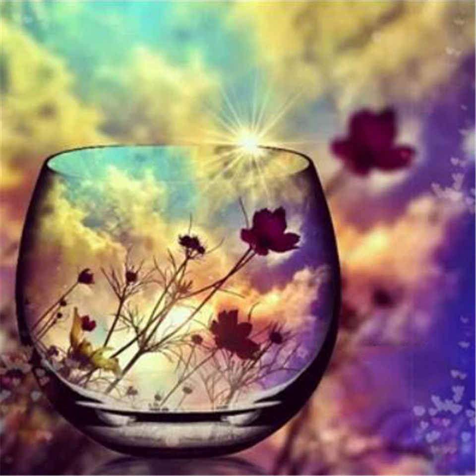 Wishing Bottle 3D Square Diamond Painting Kit