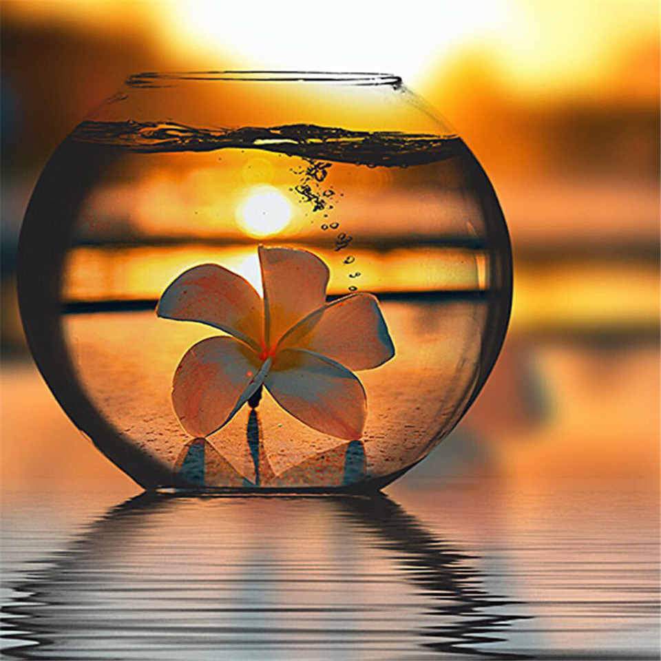 Wishing Bottle 3D Square Diamond Painting Kit