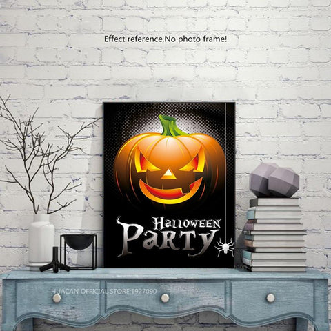 Image of Painting By Diamond Kit Halloween Party