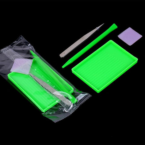 Image of HUACAN Full Resin Diamond Painting Cross Stitch Ship Unfinished Wall Decor Diamond Embroidery Mosaic Landscape Handcraft Gift