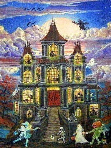 Image of Painting By  Diamond Kit Halloween Themes